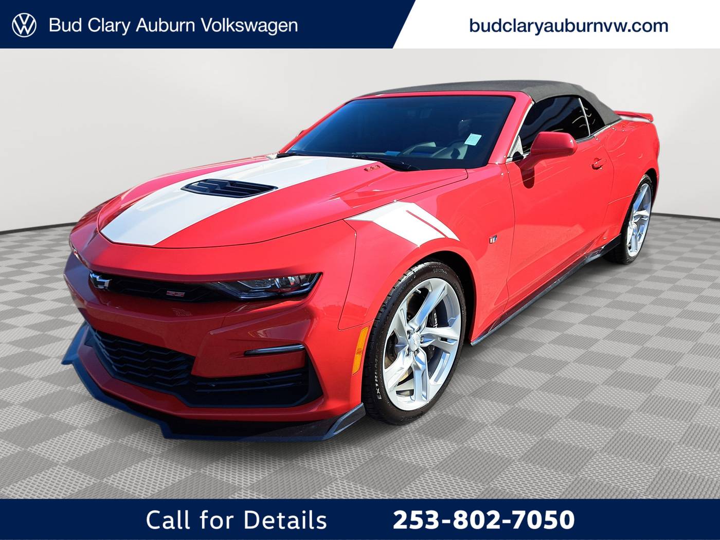 2022 Chevrolet Camaro 2SS — Convertible — 18,515 mi — Auburn, WA