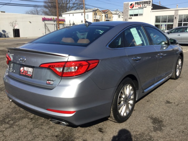 2015 Hyundai Sonata Limited With Brown Seats 2 4l Pzev For