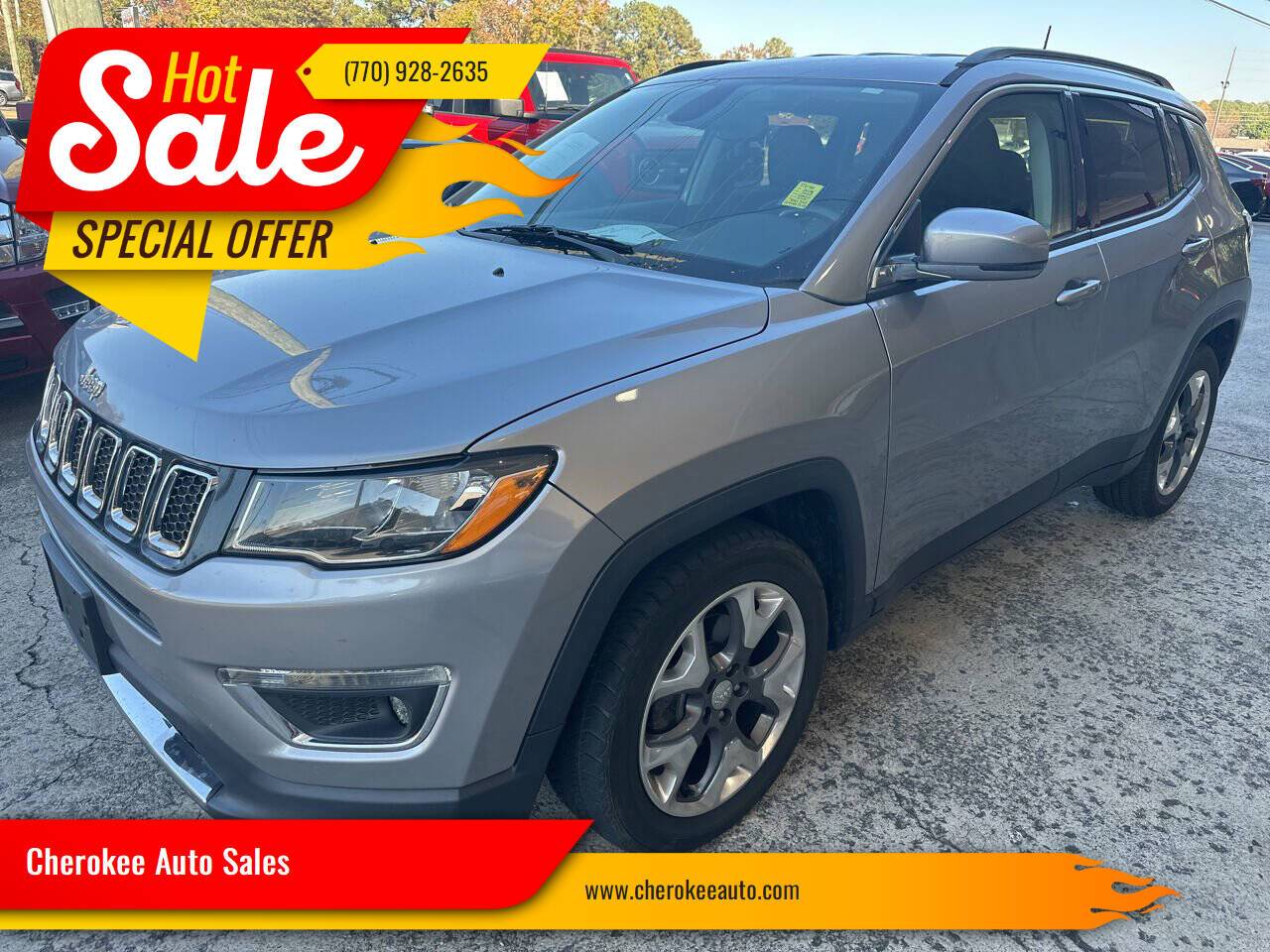 2019 Jeep Compass Limited — SUV — 90,839 mi — Acworth, GA