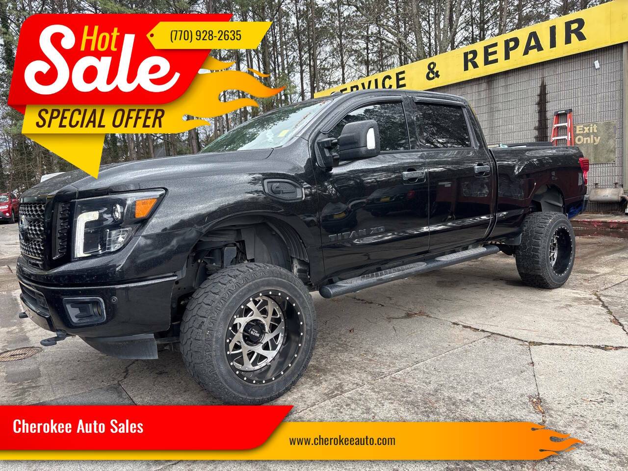 2018 Nissan Titan XD SV — Pickup Truck — 76,349 mi — Acworth, GA