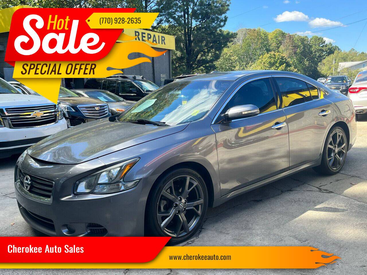 2014 Nissan Maxima S — Sedan — 186,847 mi — Acworth, GA