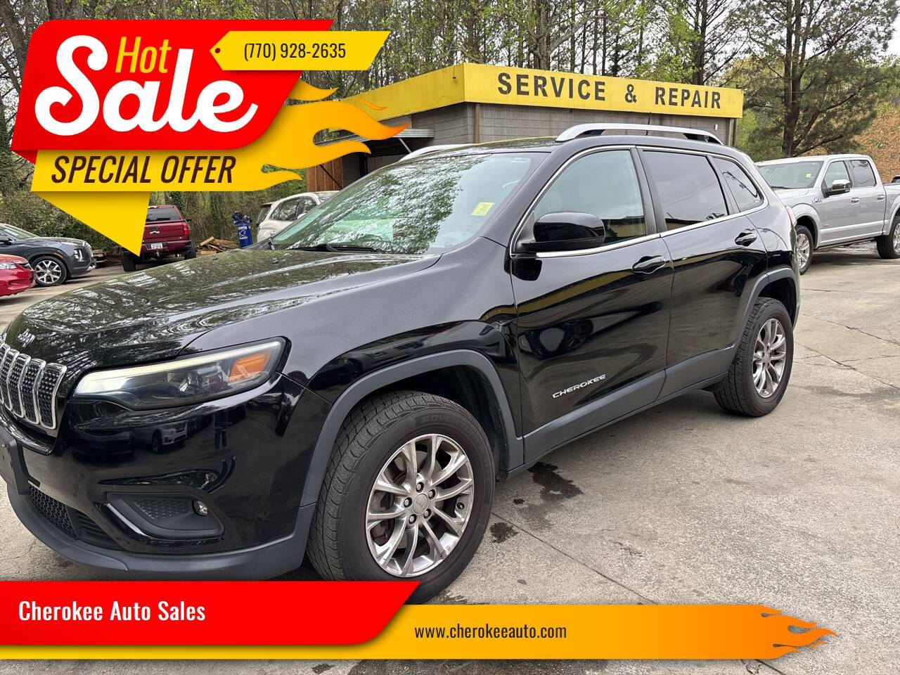 2019 Jeep Cherokee Latitude Plus — SUV — 99,927 mi — Acworth, GA