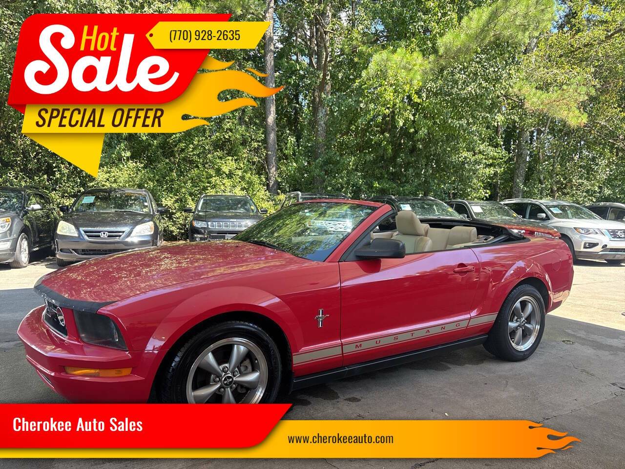 2006 Ford Mustang Base — Convertible — 145,492 mi — Acworth, GA