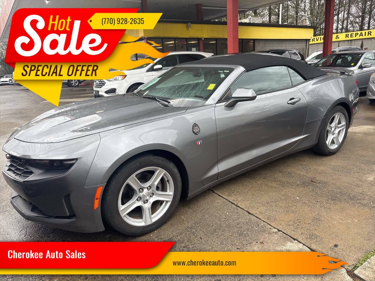 2019 Chevrolet Camaro 1LT — Convertible — 100,350 mi — Acworth, GA