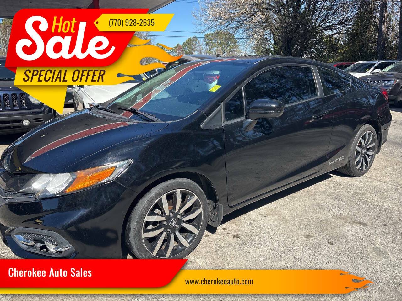 2015 Honda Civic EX-L — Coupe — 112,138 mi — Acworth, GA