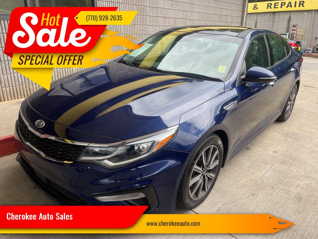 2019 Kia Optima EX — Sedan — 93,359 mi — Acworth, GA