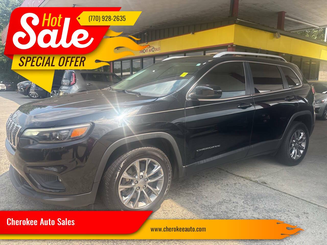 2019 Jeep Cherokee Latitude Plus — SUV — 111,521 mi — Acworth, GA