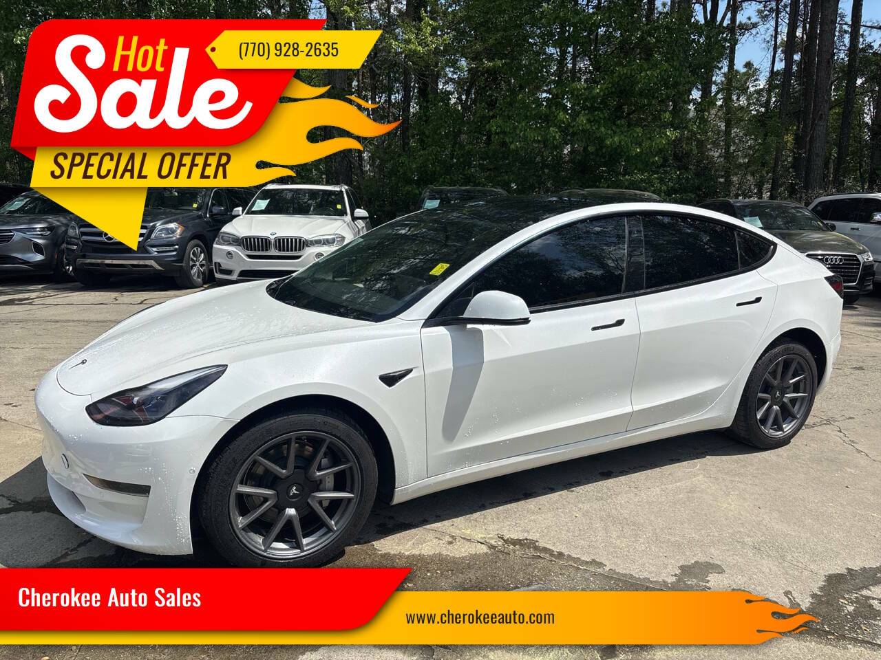 2021 Tesla Model 3 Standard Range Plus — Sedan — 51,490 mi — Acworth, GA