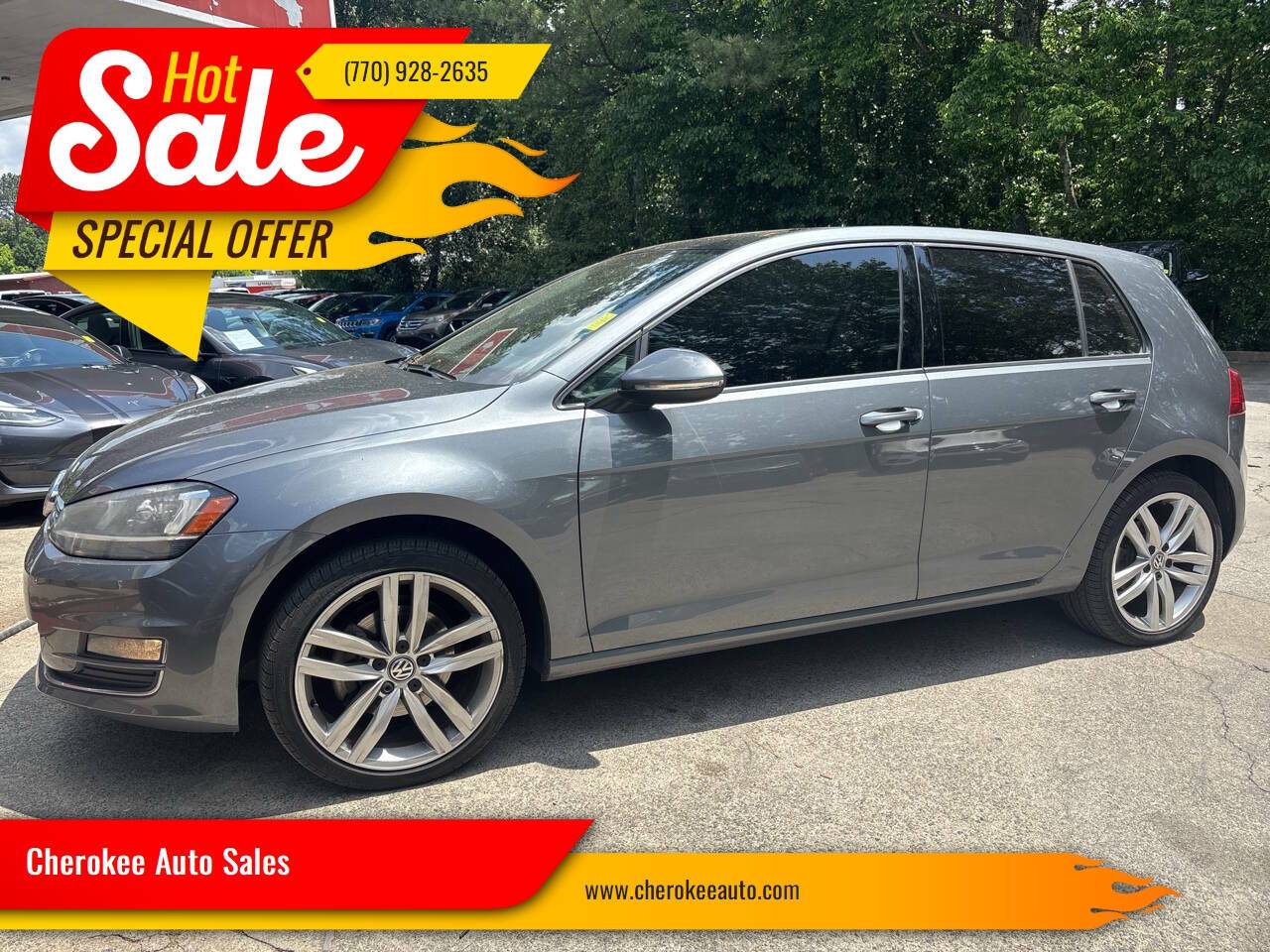 2015 Volkswagen Golf TSI SEL — Hatchback — 64,334 mi — Acworth, GA
