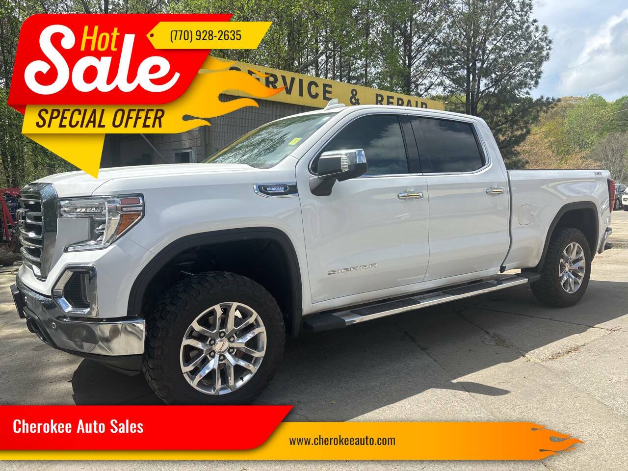 2021 GMC Sierra 1500 SLT — Pickup Truck — 99,313 mi — Acworth, GA