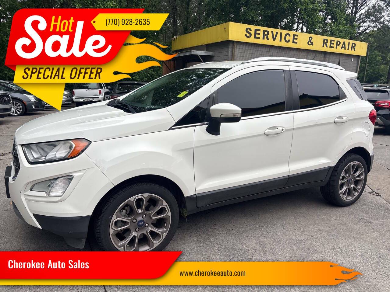 2019 Ford EcoSport Titanium — SUV — 85,383 mi — Acworth, GA