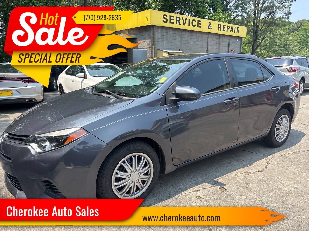 2016 Toyota Corolla LE — Sedan — 122,596 mi — Acworth, GA