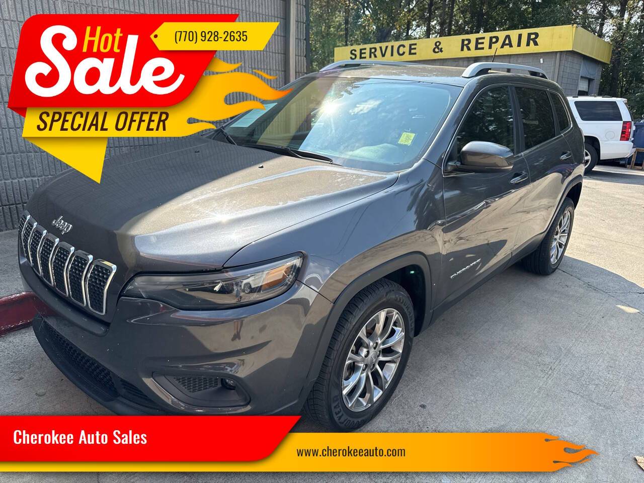 2020 Jeep Cherokee Latitude Plus — SUV — 104,817 mi — Acworth, GA