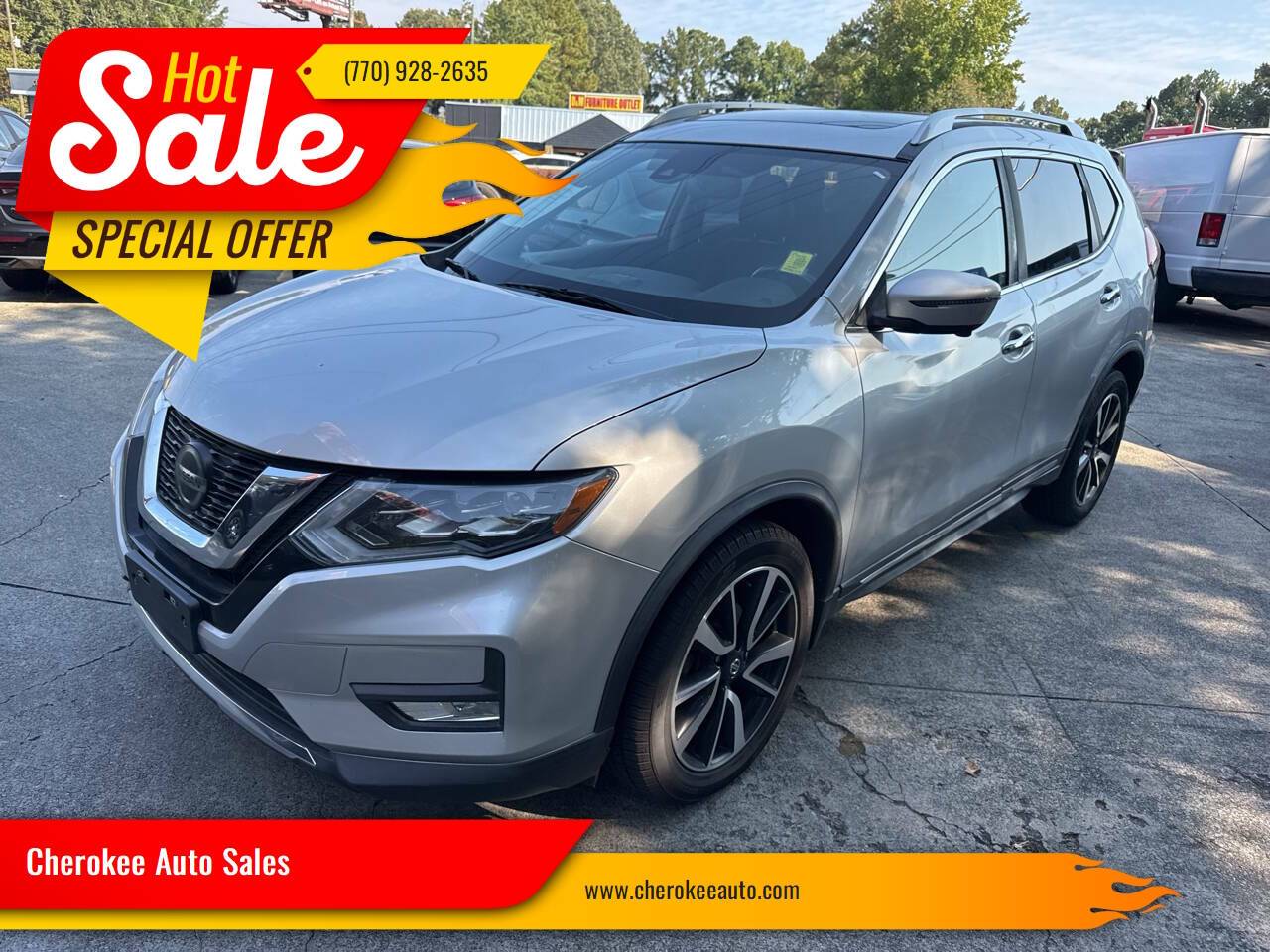2018 Nissan Rogue SL — SUV — 107,622 mi — Acworth, GA