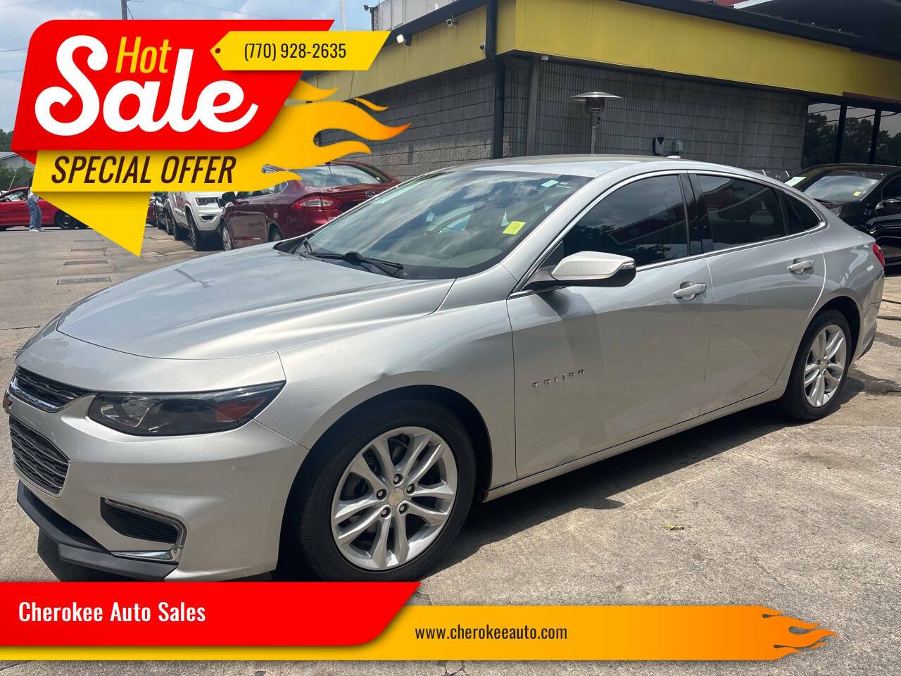2017 Chevrolet Malibu LT — Sedan — 106,614 mi — Acworth, GA