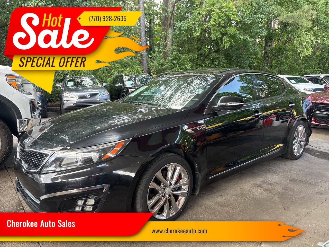 2015 Kia Optima SXL Turbo — Sedan — 120,271 mi — Acworth, GA