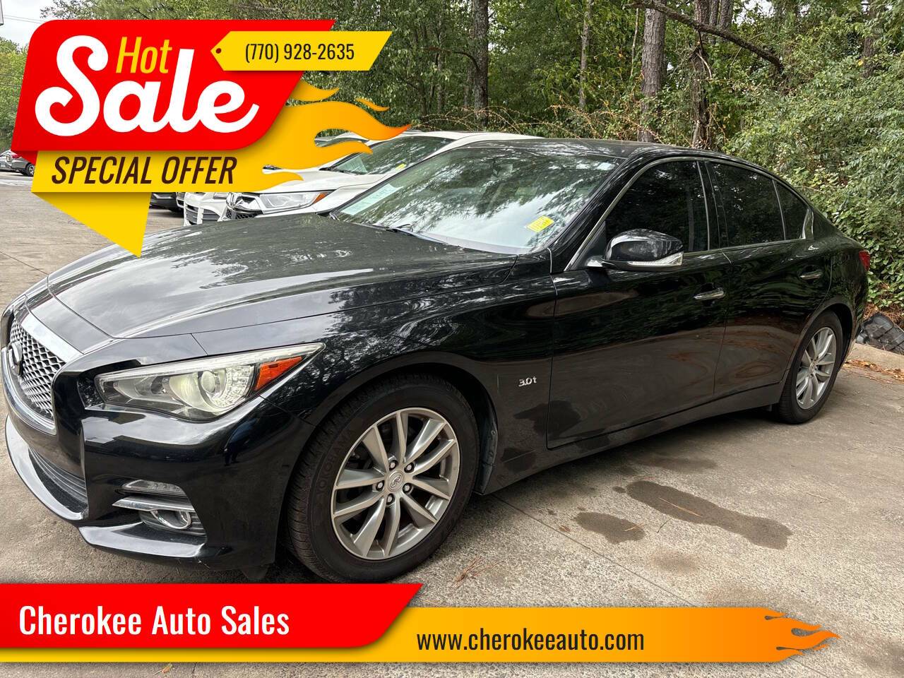 2016 INFINITI Q50 3.0t Premium — Sedan — 84,467 mi — Acworth, GA