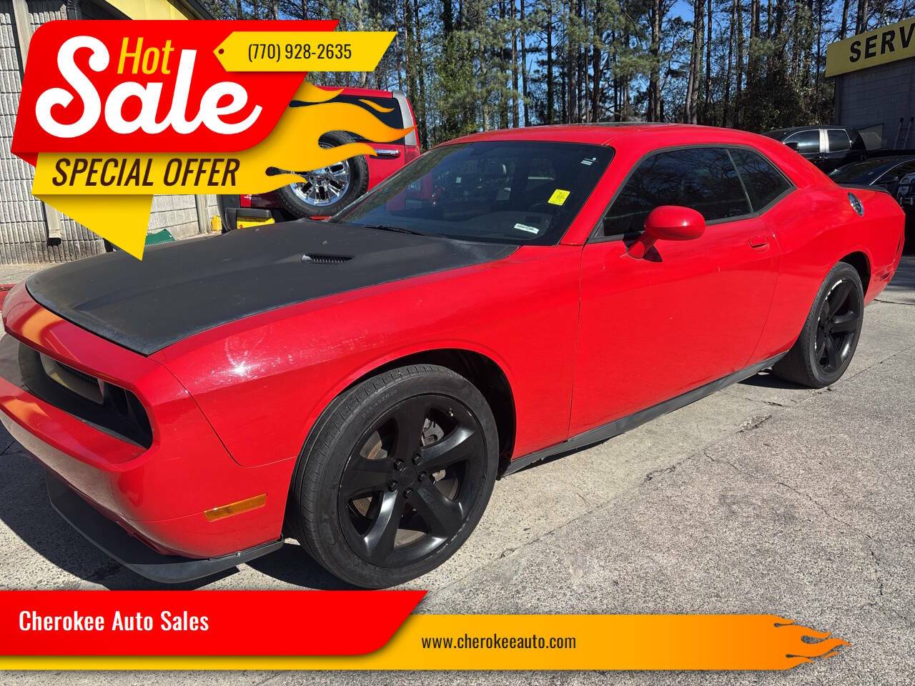 2014 Dodge Challenger SXT Plus — Coupe — 124,780 mi — Acworth, GA