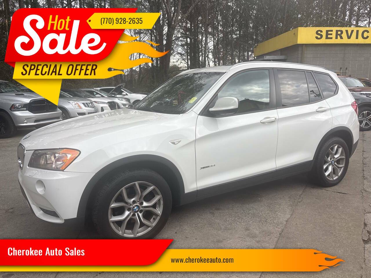 2013 BMW X3 35i — SUV — 126,849 mi — Acworth, GA