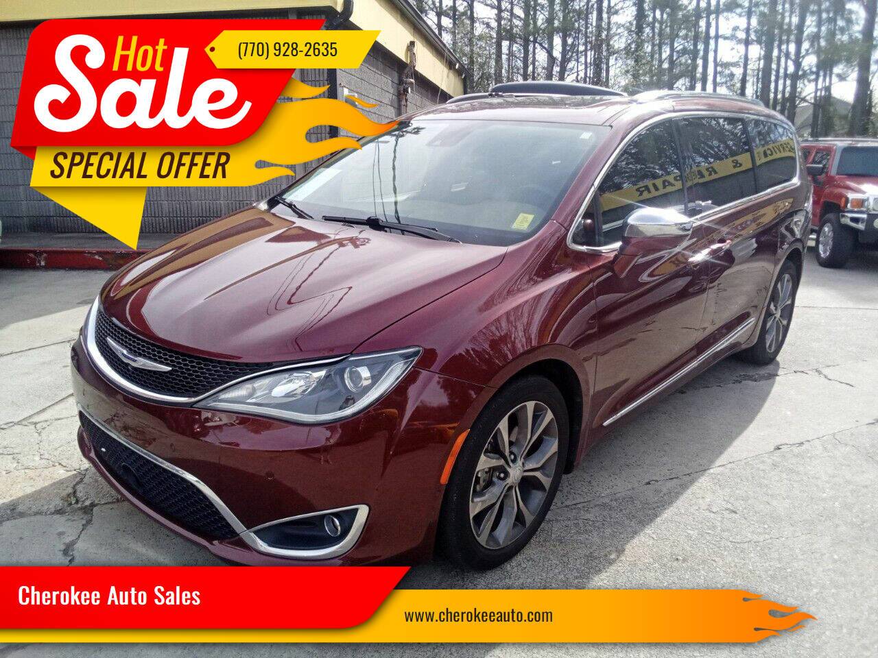 2018 Chrysler Pacifica Limited — Minivan — 166,834 mi — Acworth, GA