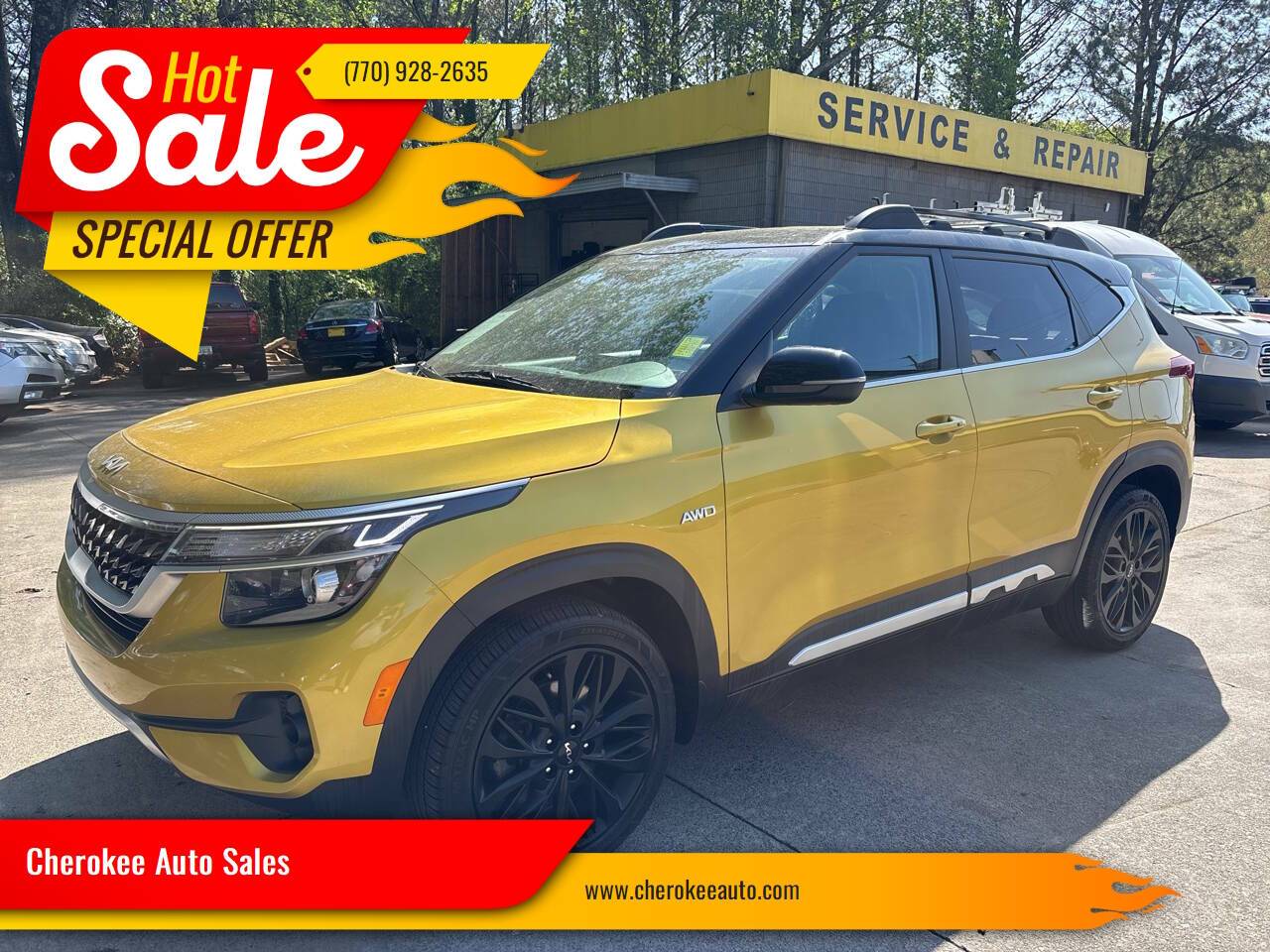 2022 Kia Seltos Nightfall — SUV — 113,668 mi — Acworth, GA