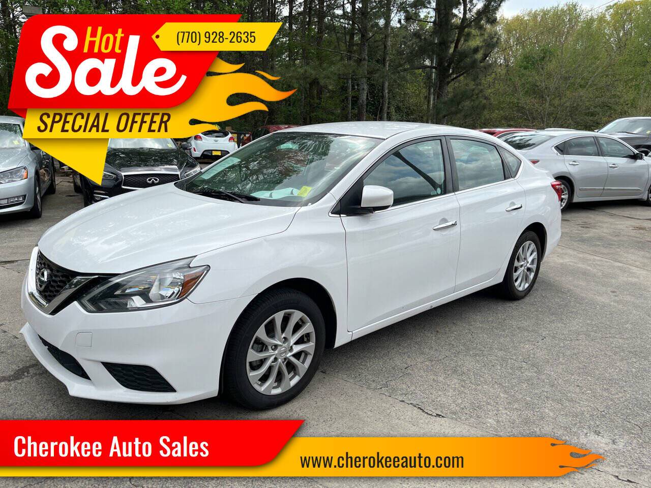 2019 Nissan Sentra SV — Sedan — 171,492 mi — Acworth, GA