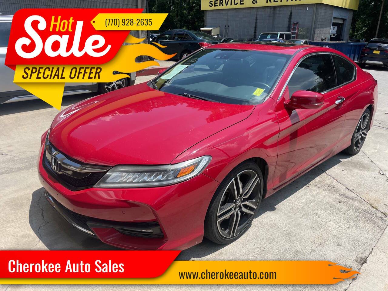 2017 Honda Accord Touring — Coupe — 125,051 mi — Acworth, GA