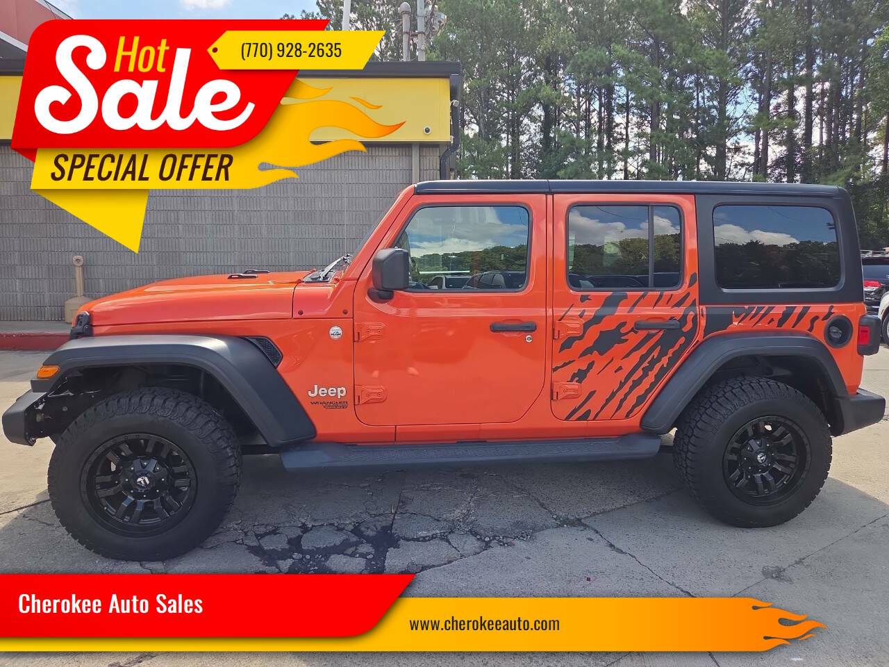 2019 Jeep Wrangler Sport S — SUV — 143,994 mi — Acworth, GA