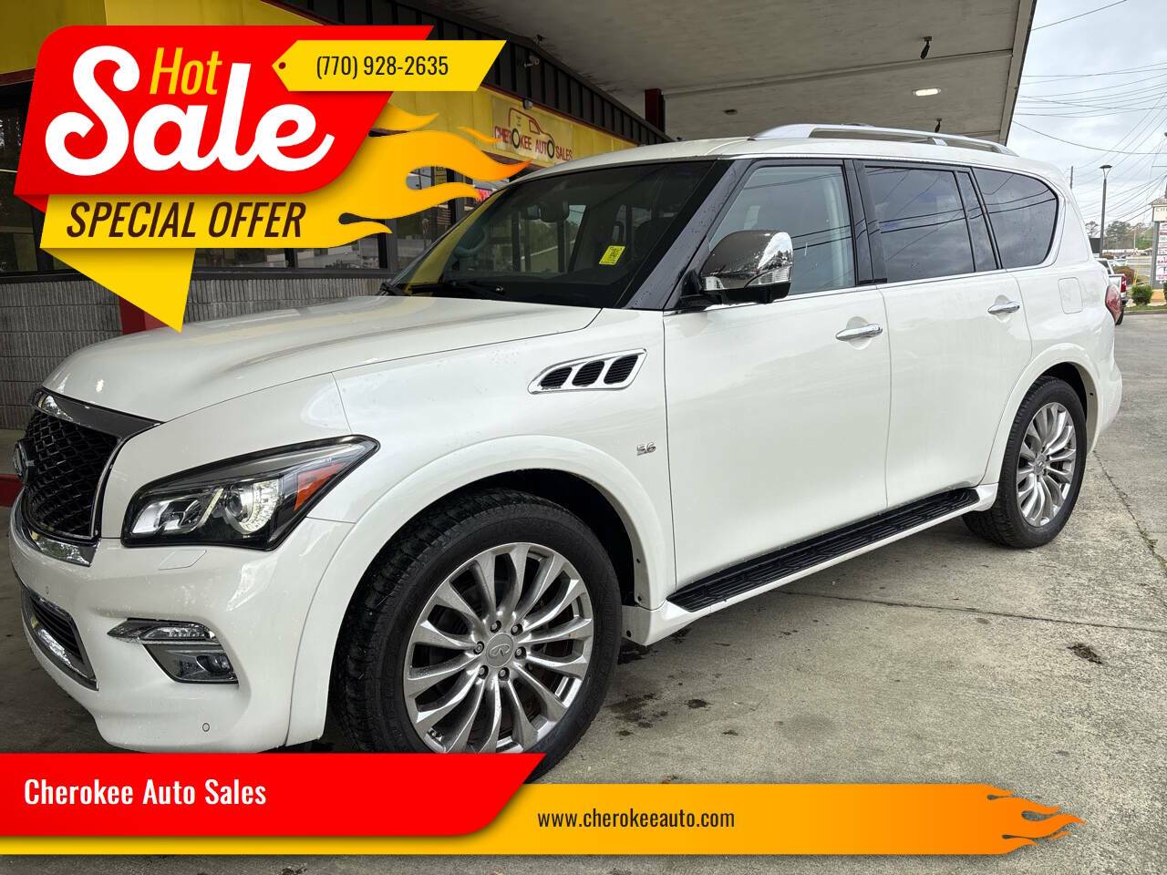 2015 INFINITI QX80 Standard — SUV — 159,047 mi — Acworth, GA