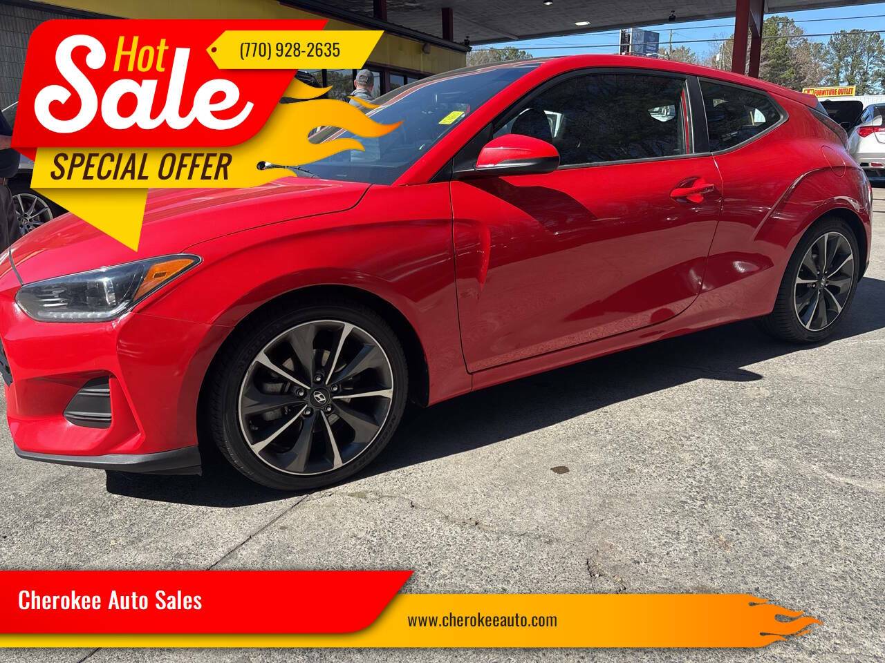 2020 Hyundai Veloster 2.0 Premium — Hatchback — 108,108 mi — Acworth, GA