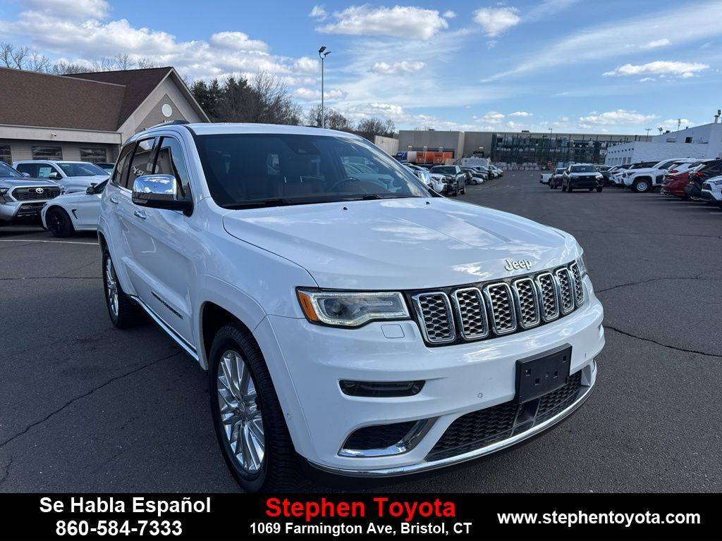 2018 Jeep Grand Cherokee Summit — SUV — 98,278 mi — Bristol, CT