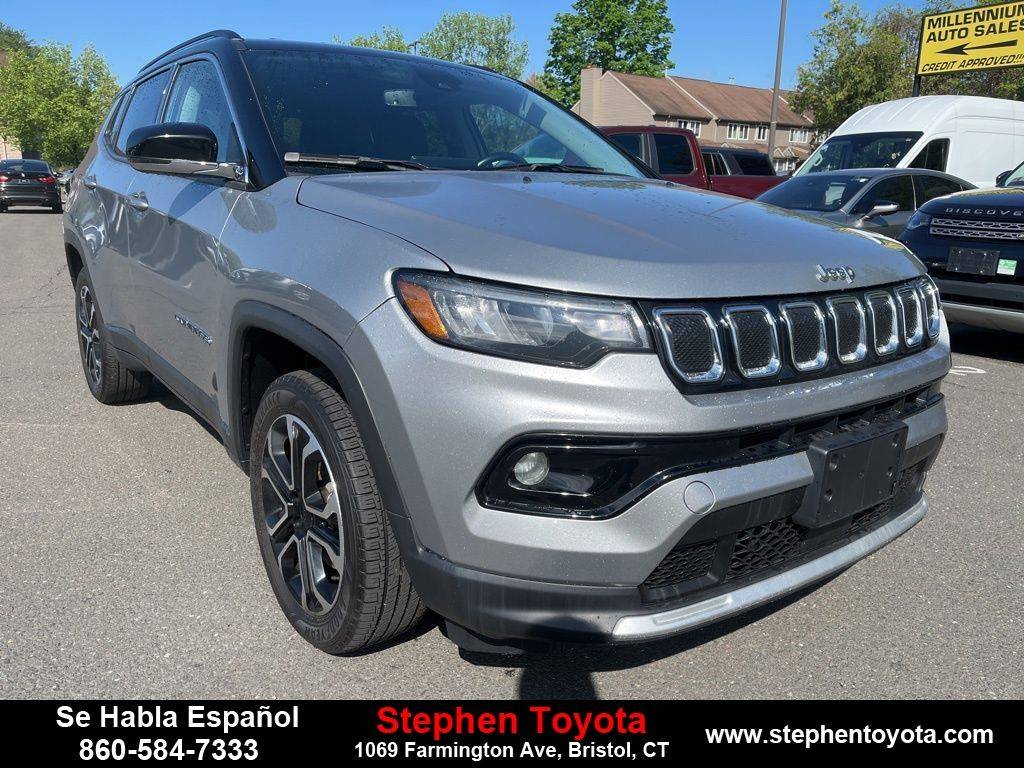 2022 Jeep Compass Limited — SUV — 42,944 mi — Bristol, CT