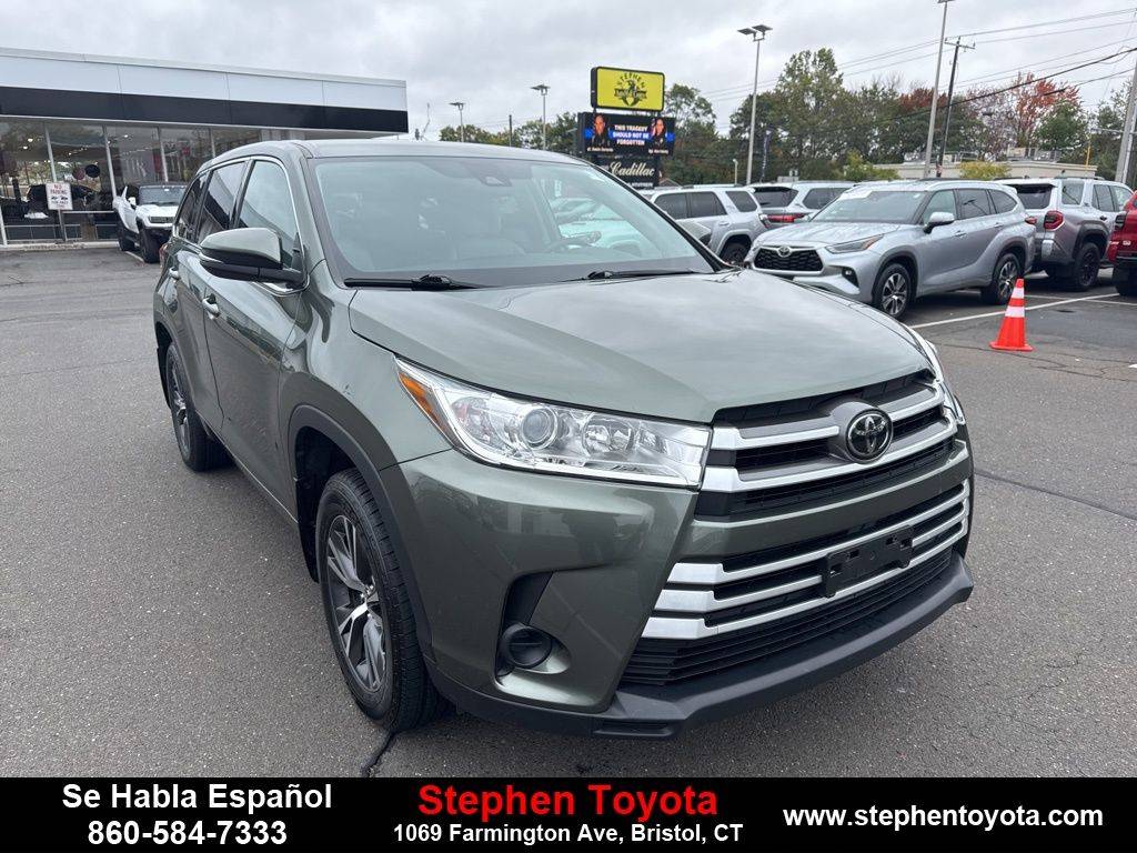 2018 Toyota Highlander LE V6 — SUV — 78,335 mi — Bristol, CT