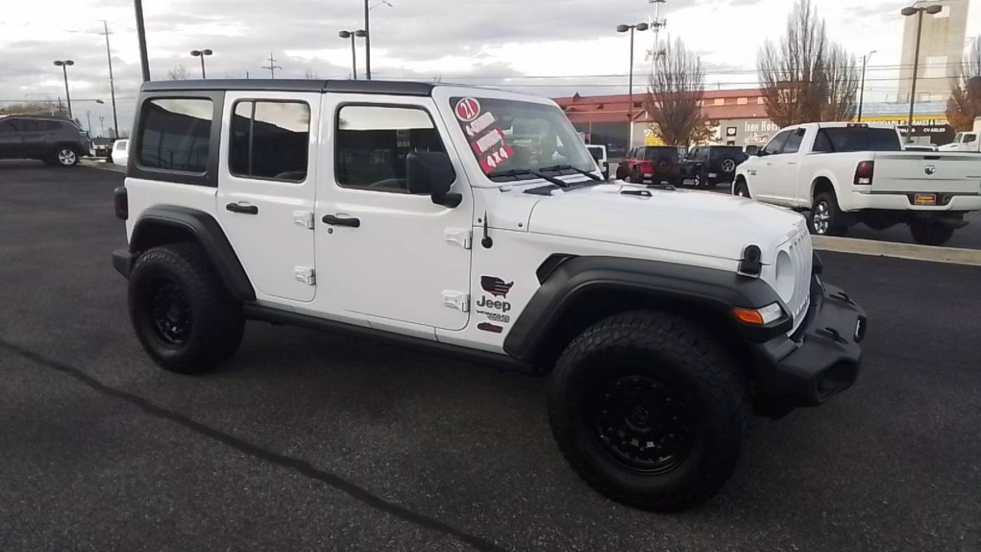 2021 Jeep Wrangler Sport S — SUV — 104,731 mi — Spokane, WA