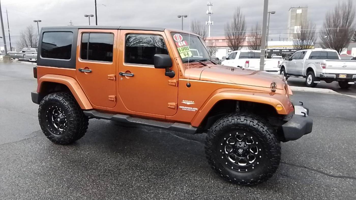 2011 Jeep Wrangler Sahara — SUV — 107,177 mi — Spokane, WA
