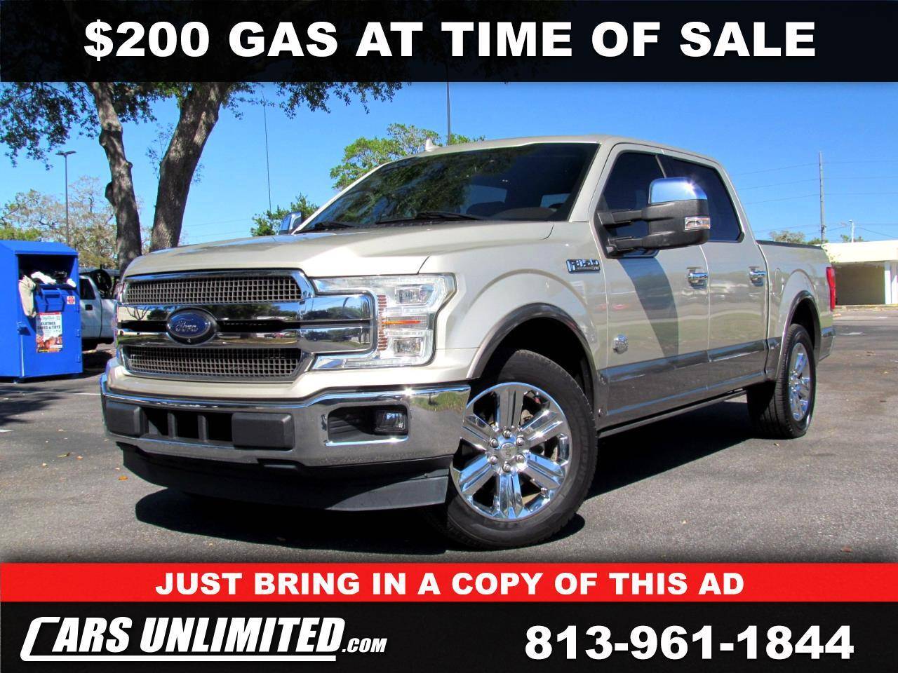 2018 Ford F-150 King Ranch — Pickup Truck — 77,268 mi — Tampa, FL
