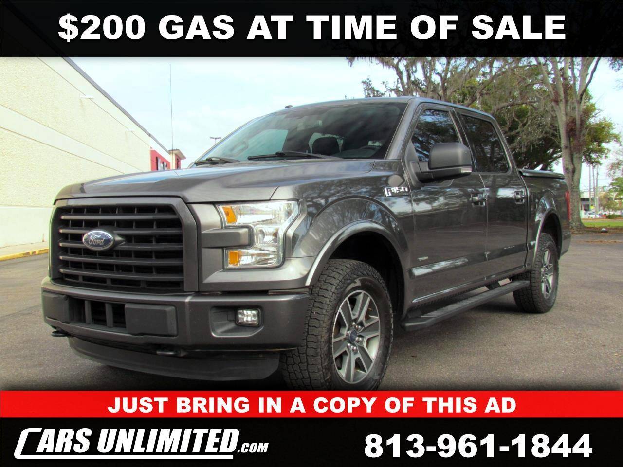 2016 Ford F-150 XLT — Pickup Truck — 113,219 mi — Tampa, FL