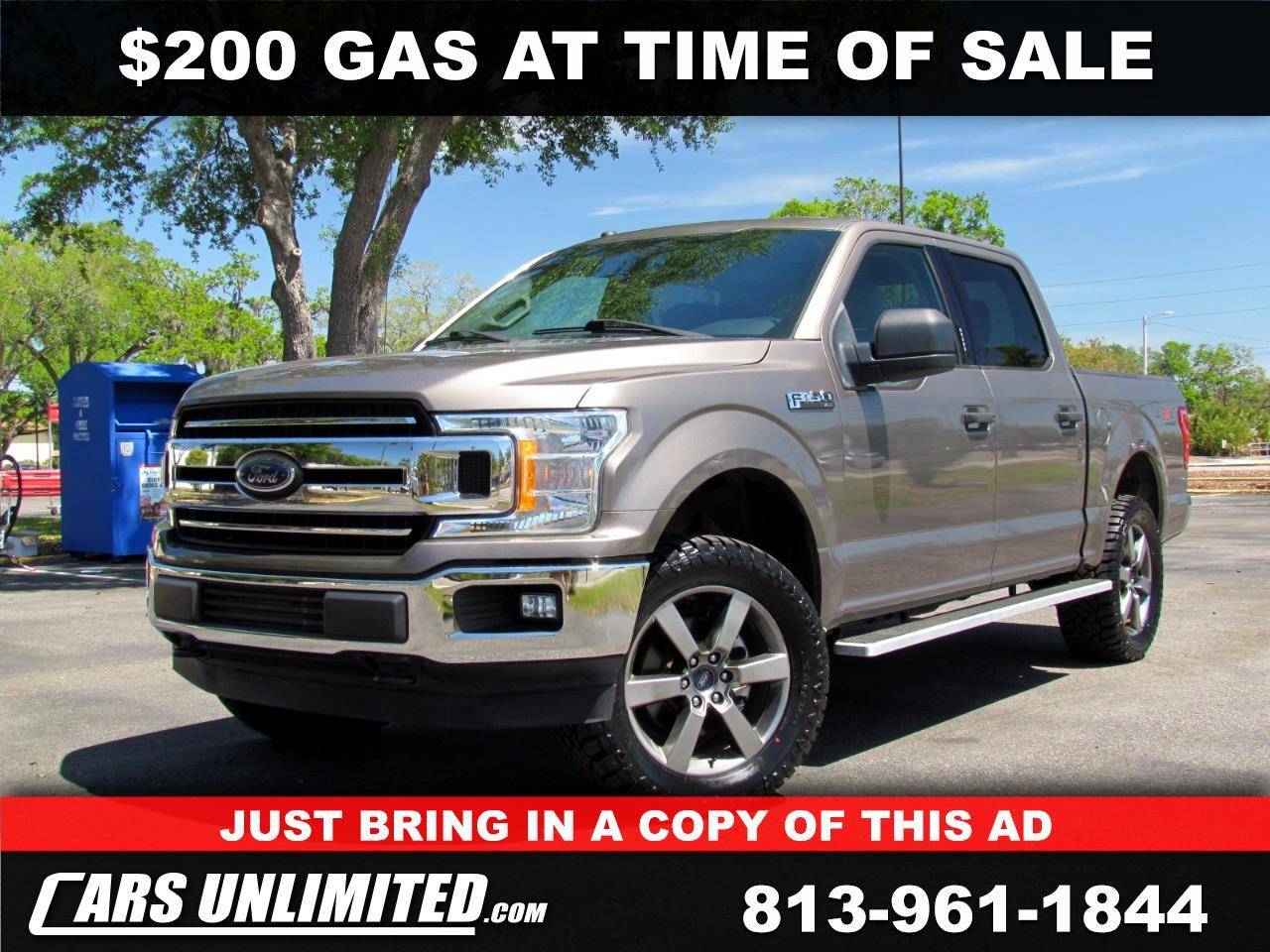 2018 Ford F-150 XLT — Pickup Truck — 57,834 mi — Tampa, FL
