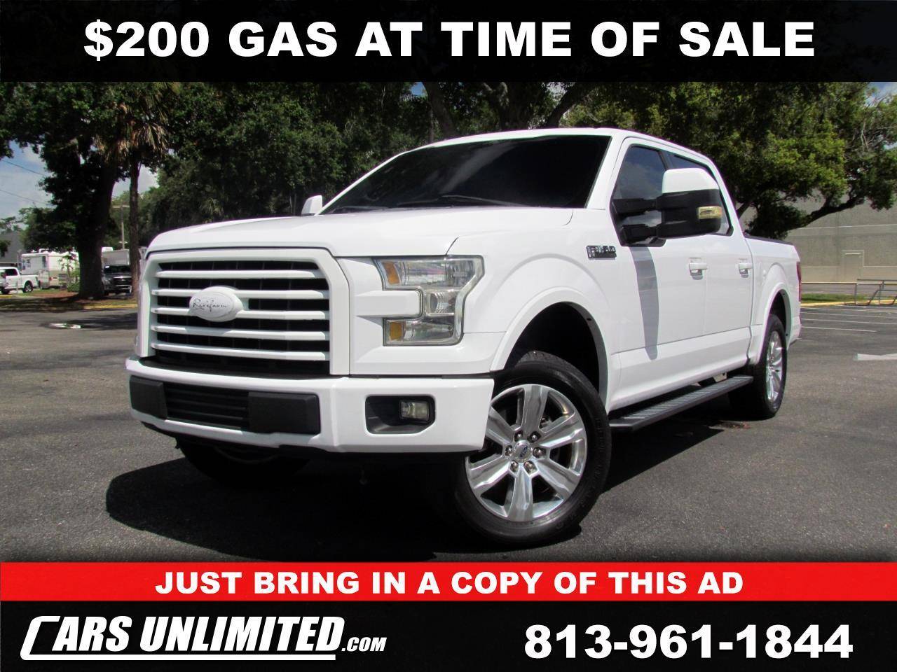 2016 Ford F-150 XLT — Pickup Truck — 118,306 mi — Tampa, FL