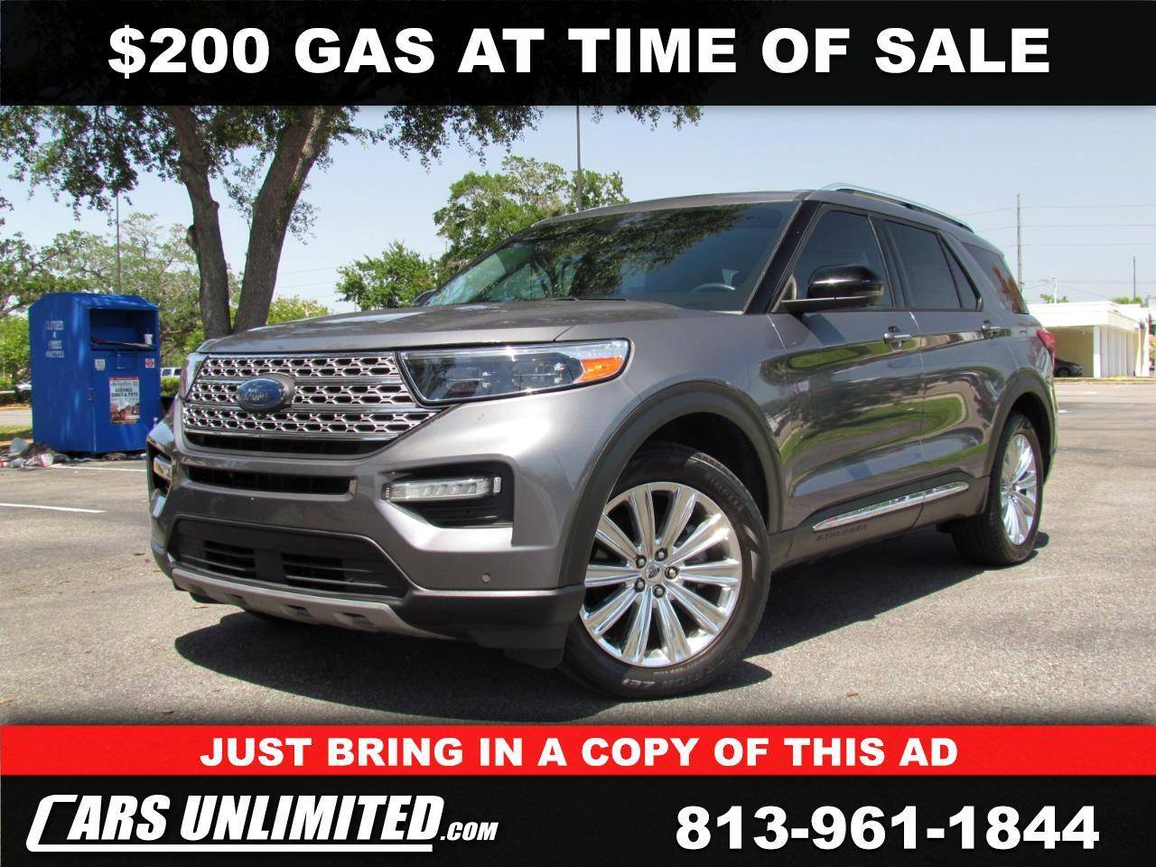 2021 Ford Explorer Limited — SUV — 85,422 mi — Tampa, FL