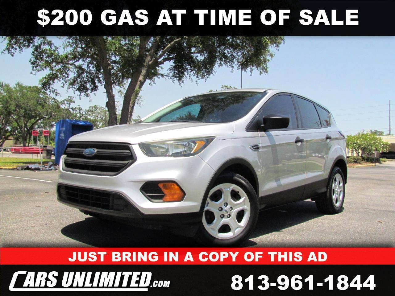 2018 Ford Escape S — SUV — 65,078 mi — Tampa, FL