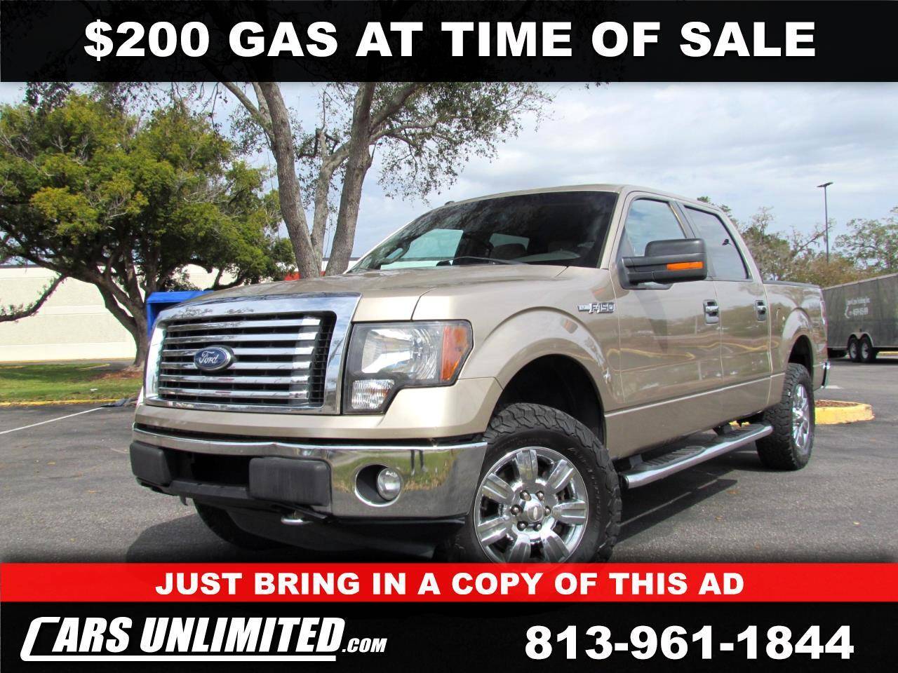 2011 Ford F-150 XLT — Pickup Truck — 169,551 mi — Tampa, FL