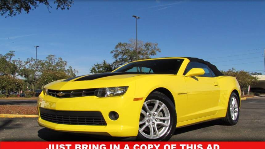 2014 Chevrolet Camaro 1LT — Convertible — 52,153 mi — Tampa, FL