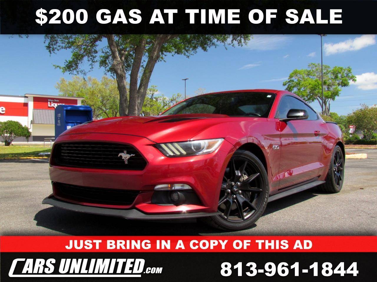 2017 Ford Mustang GT Premium — Coupe — 115,532 mi — Tampa, FL