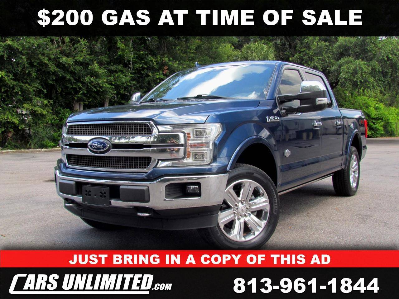 2019 Ford F-150 King Ranch — Pickup Truck — 94,741 mi — Tampa, FL