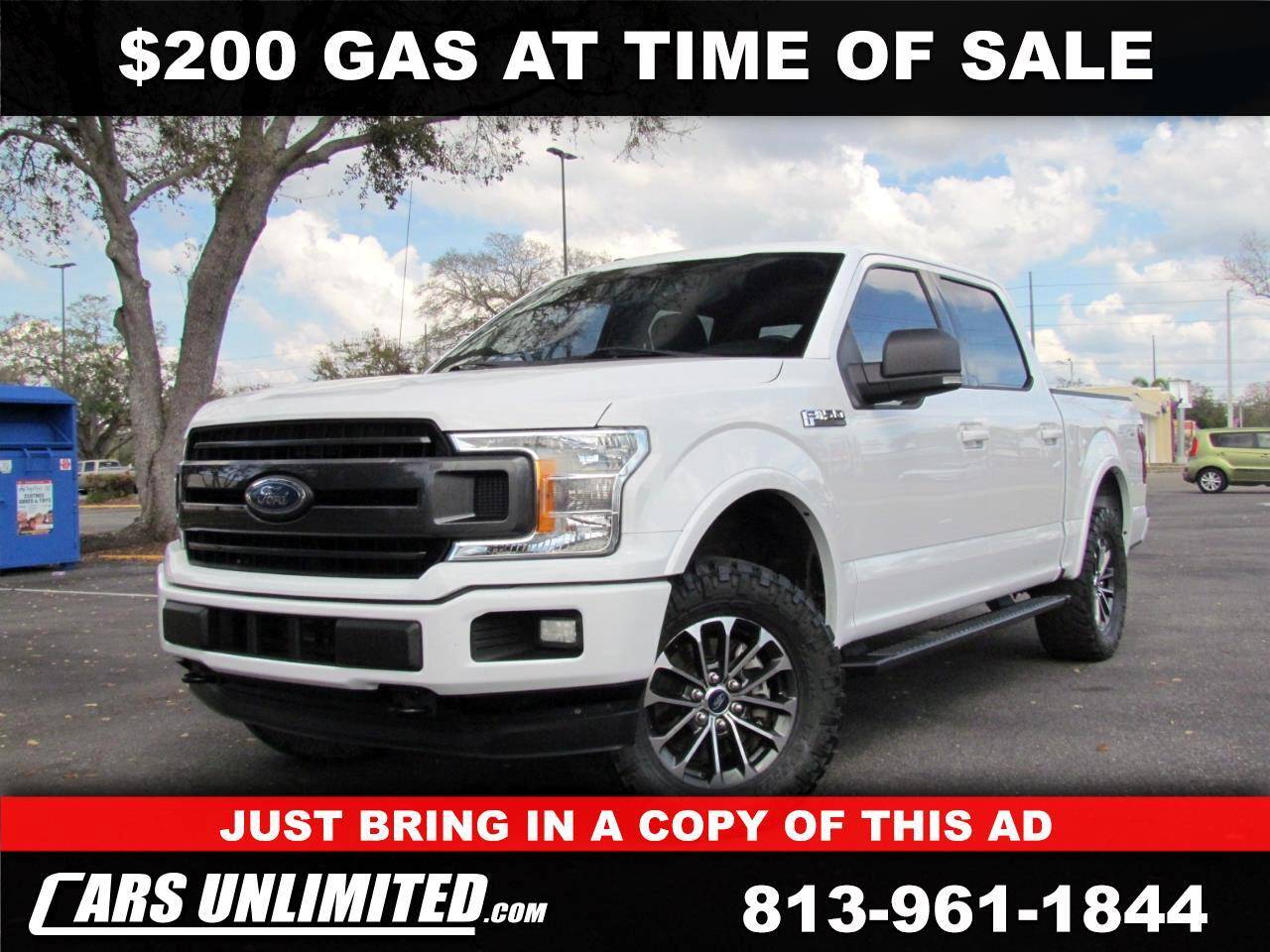 2018 Ford F-150 XLT — Pickup Truck — 89,707 mi — Tampa, FL