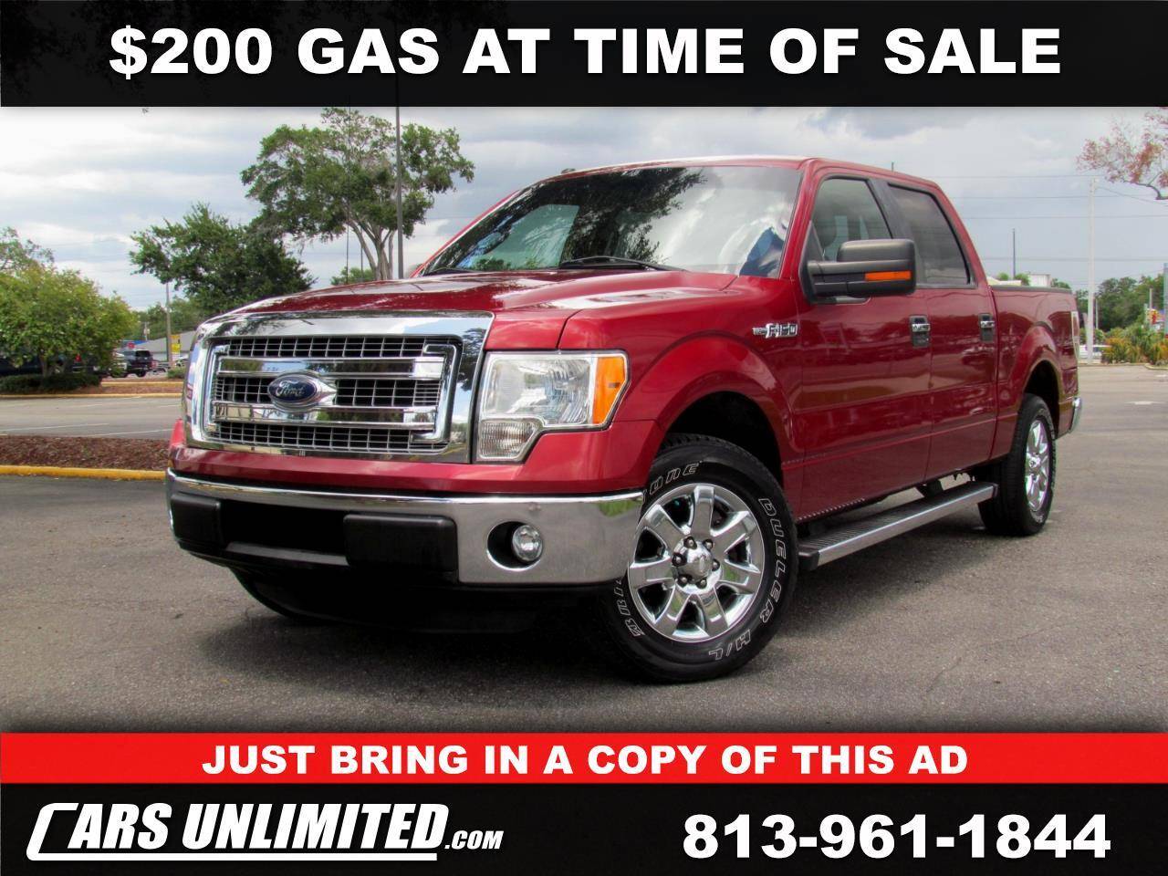 2013 Ford F-150 XLT — Pickup Truck — 119,885 mi — Tampa, FL