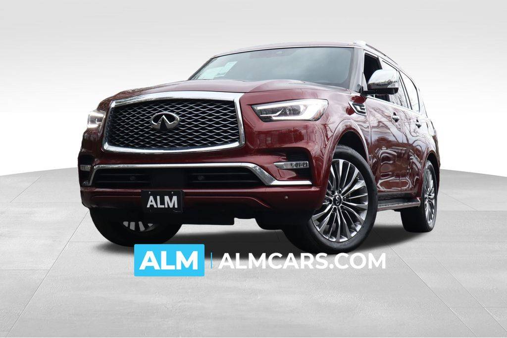 2021 INFINITI QX80 LUXE — SUV — 77,083 mi — Roswell, GA