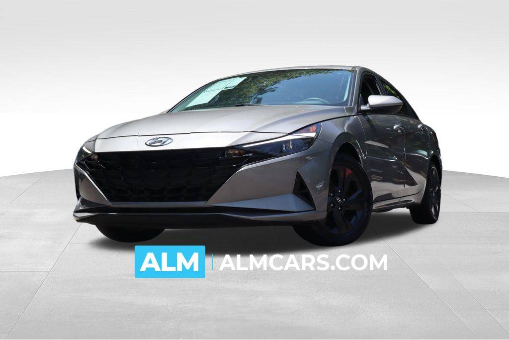 2023 Hyundai Elantra Hybrid Blue — Sedan — 35,901 mi — Roswell, GA