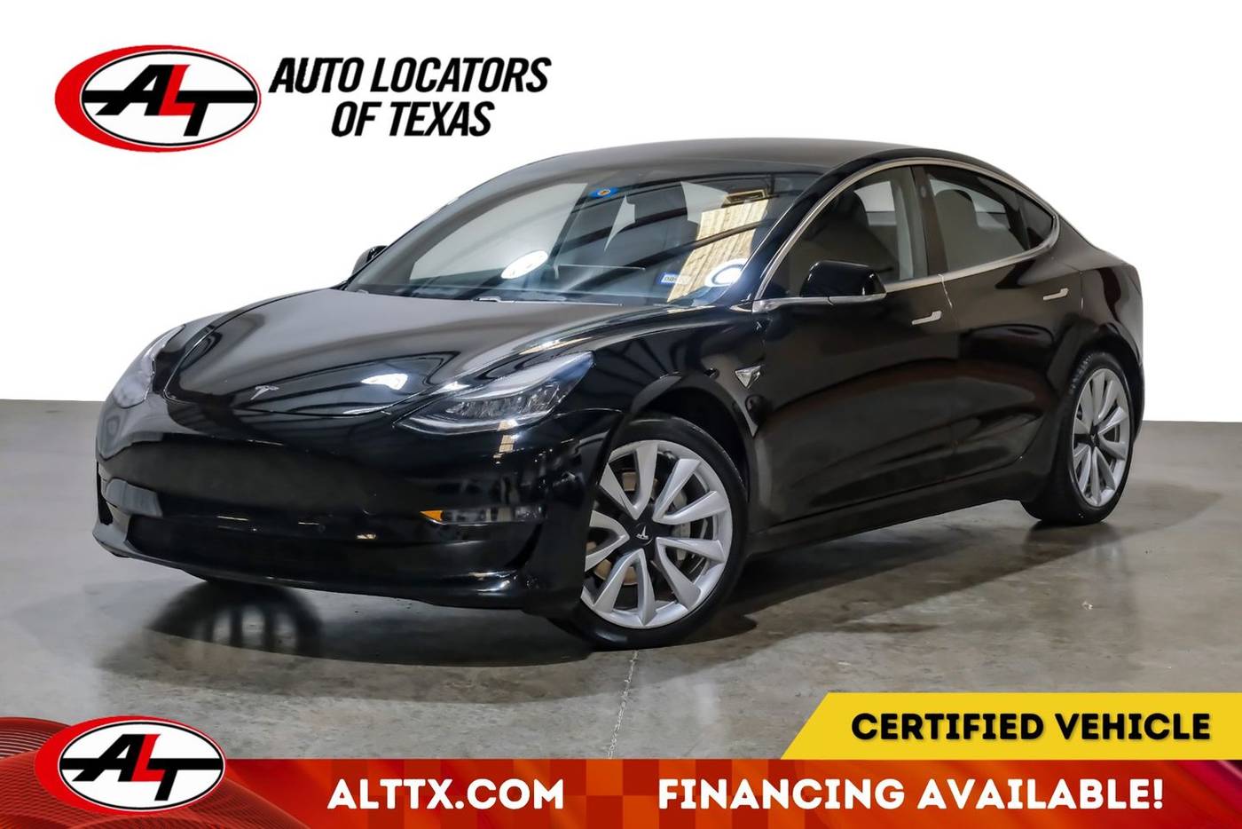 2019 Tesla Model 3 Standard Range Plus — Sedan — 34,073 mi — Plano, TX